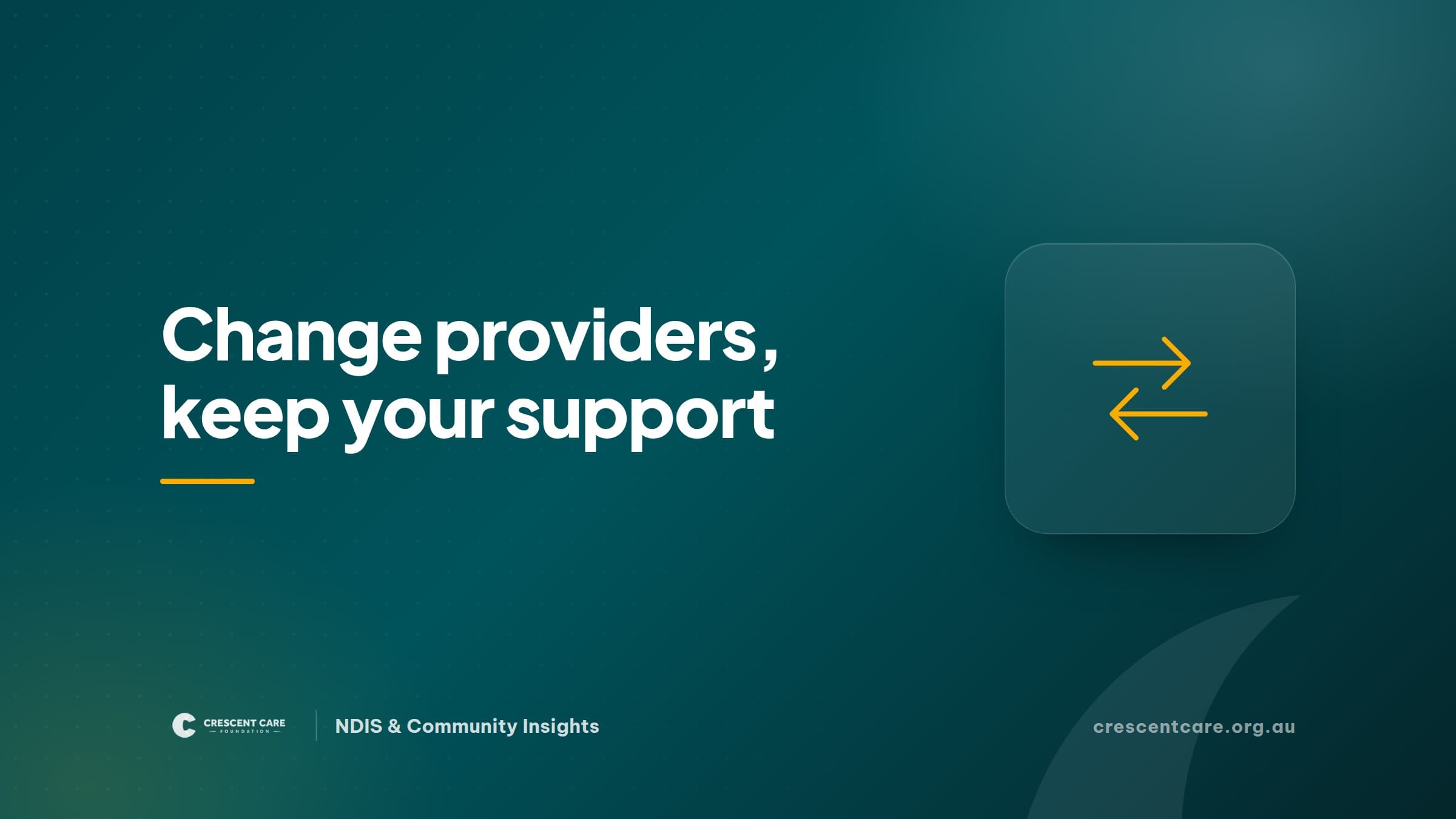 Switching NDIS Providers Without Losing Your Support