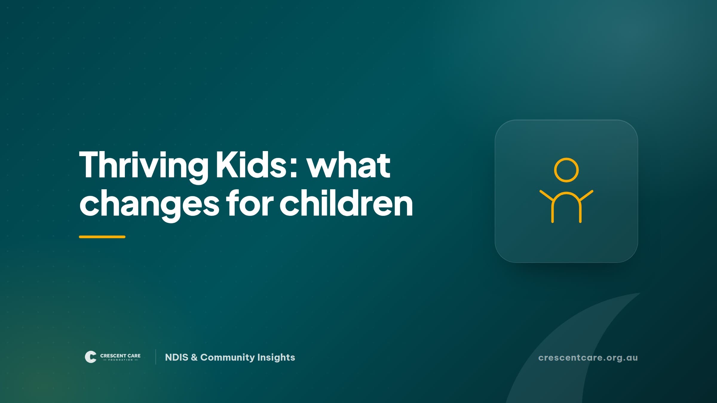 Thriving Kids and the NDIS: What Changes for Children From October 2026