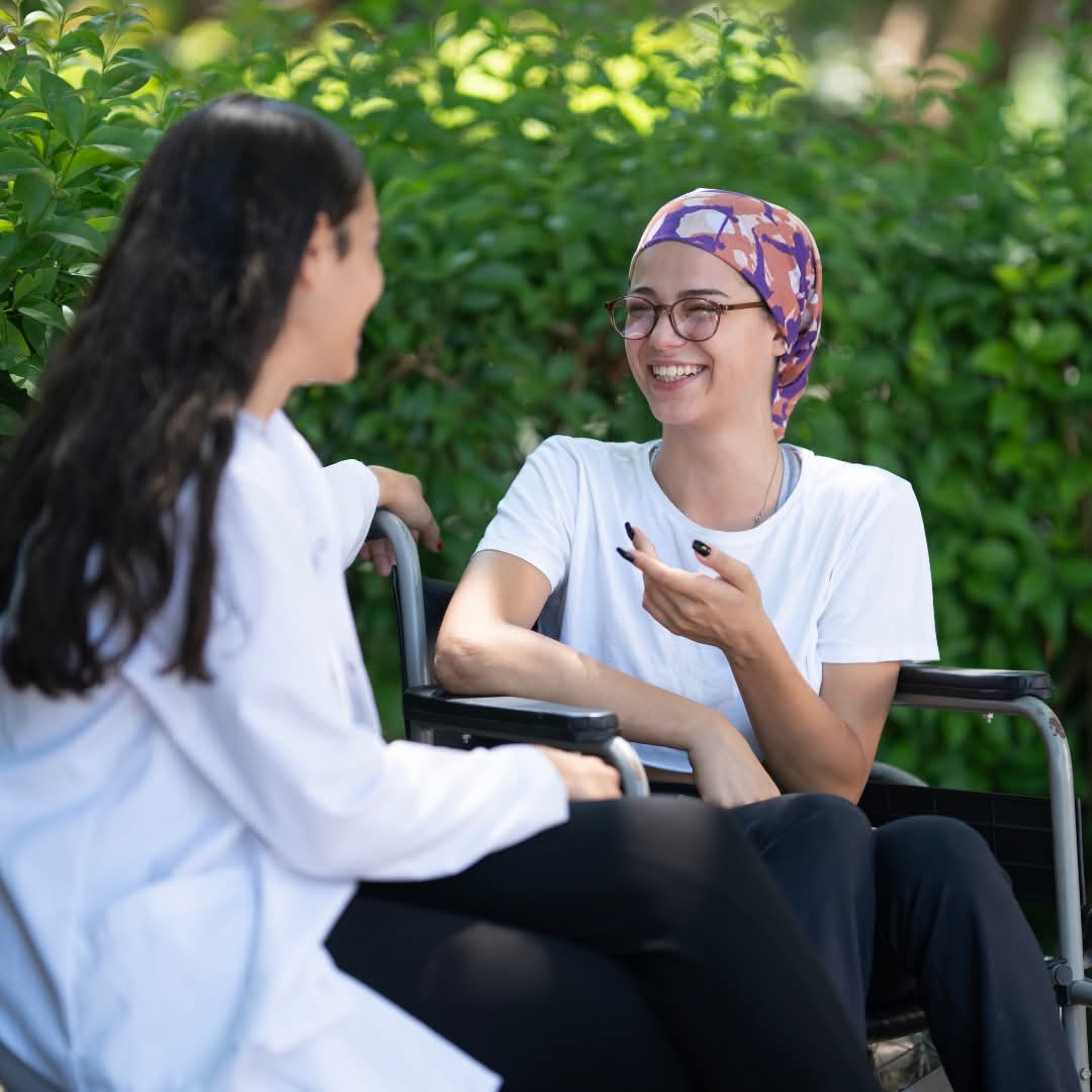 A Crescent Care Specialist Support Coordinator discussing an NDIS plan with a participant